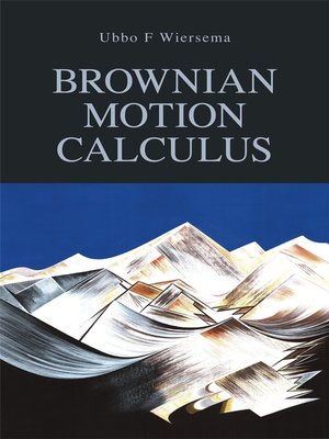 cover image of Brownian Motion Calculus